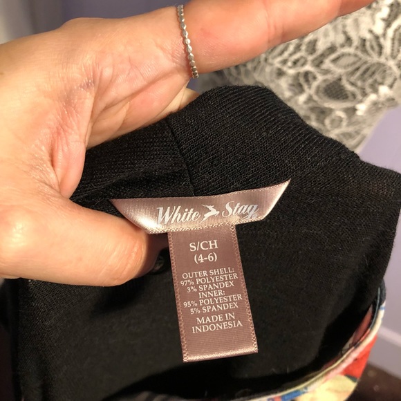 🙀last chance🙀 Black cardigan attached stripe top - Picture 5 of 5